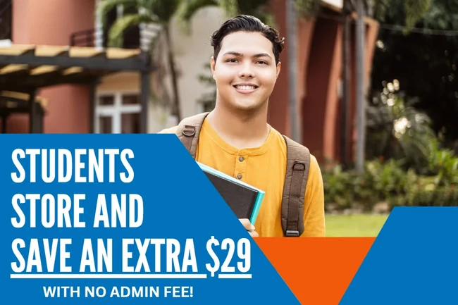 Students Save $29 with No Admin Fee